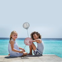 Scrunch - Fiskenet - Rosa