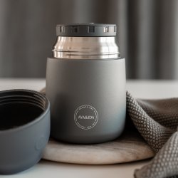 Aya &amp; Ida - Food'ie 500 ml - Dark Grey