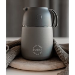 Aya &amp; Ida - Food'ie 500 ml - Dark Grey