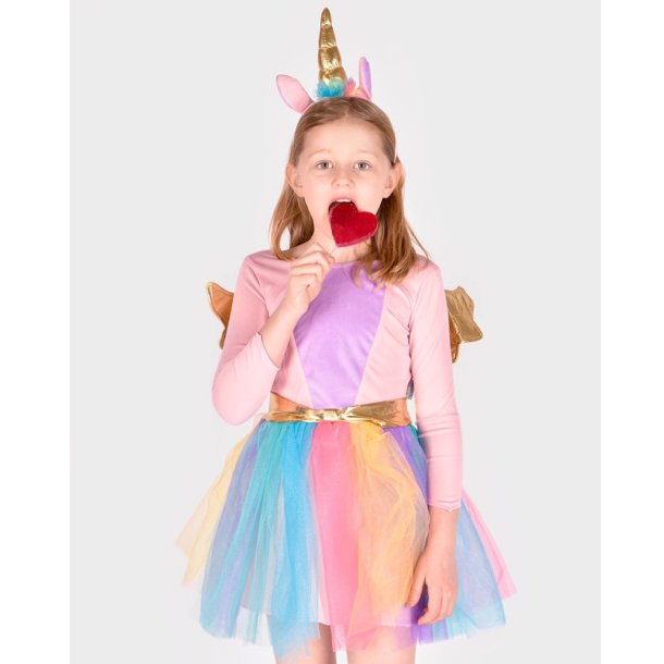 Den Goda Fen - Udklædning - Enhjørning 6-8 år