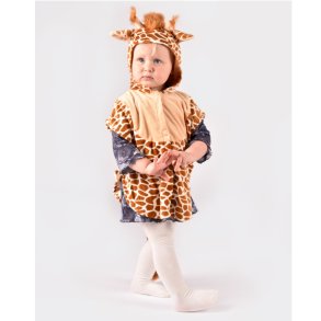 Den Goda Fen - Udklædning - Kappe - Giraf 1-4 år