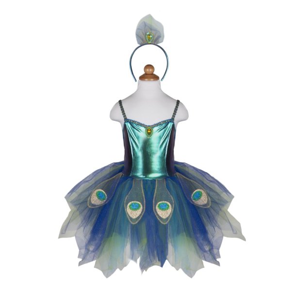 Great Pretenders - Udkl&#230;dning - P&#229;fuglekjole 5-6 &#229;r