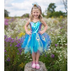 Great Pretenders - Udkl&#230;dning - P&#229;fuglekjole 5-6 &#229;r