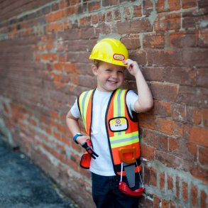 Great Pretenders - Udklædning - Byggemand 5-6 år
