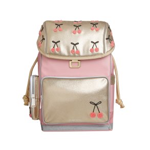 Jeune Premier - Skoletaske Ergomaxx 18L - Cherry Pompom