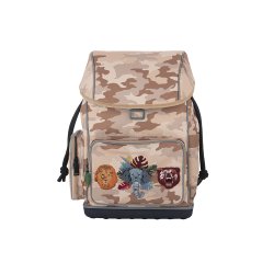 Jeune Premier - Skoletaske Ergomaxx 18L - Wildlife