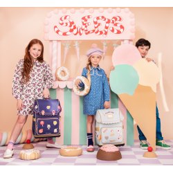 Jeune Premier - Skoletaske Ergomaxx 18L - Disco Dip