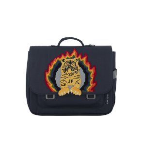 Jeune Premier - Skoletaske retro 16L - Tiger Flame