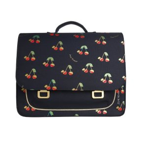Jeune Premier - Skoletaske retro 16L - Love Cherries