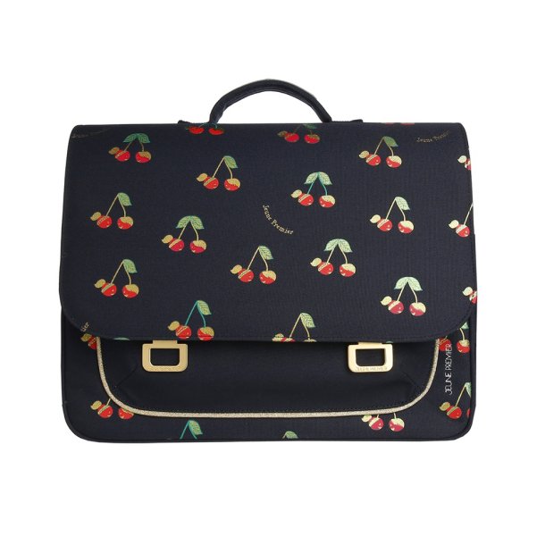 Jeune Premier - Skoletaske retro 16L - Love Cherries