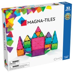 Magna-Tiles - Clear Colours 32 pcs