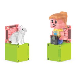 Magna-Tiles - Legehus til kæledyr 50 dele