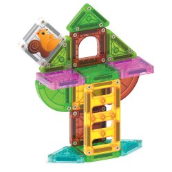 Magna-Tiles - Træhus rejsesæt 24 dele