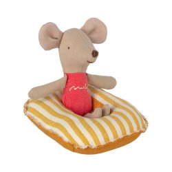 Maileg - Gummib&#229;d til small mus - gul