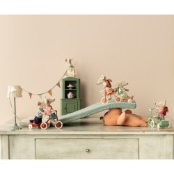 Maileg - Cykel - Mus - R&#248;d