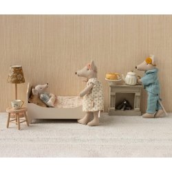 Maileg - Seng til mus - R&#229;hvid