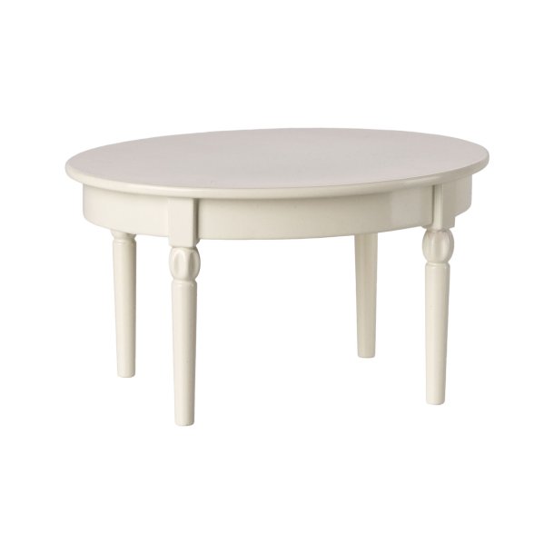 Maileg - Vintage spisebord til mus - R&#229;hvid