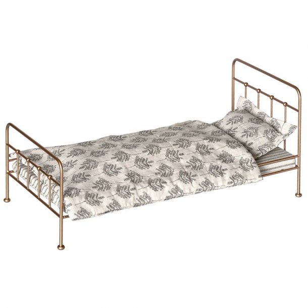 Maileg - Vintage seng guld - medium