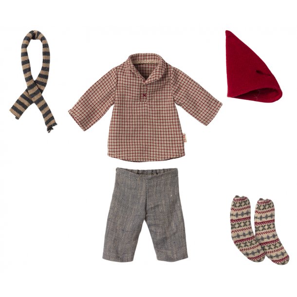 Maileg - Nissekostume - Medium - Dreng