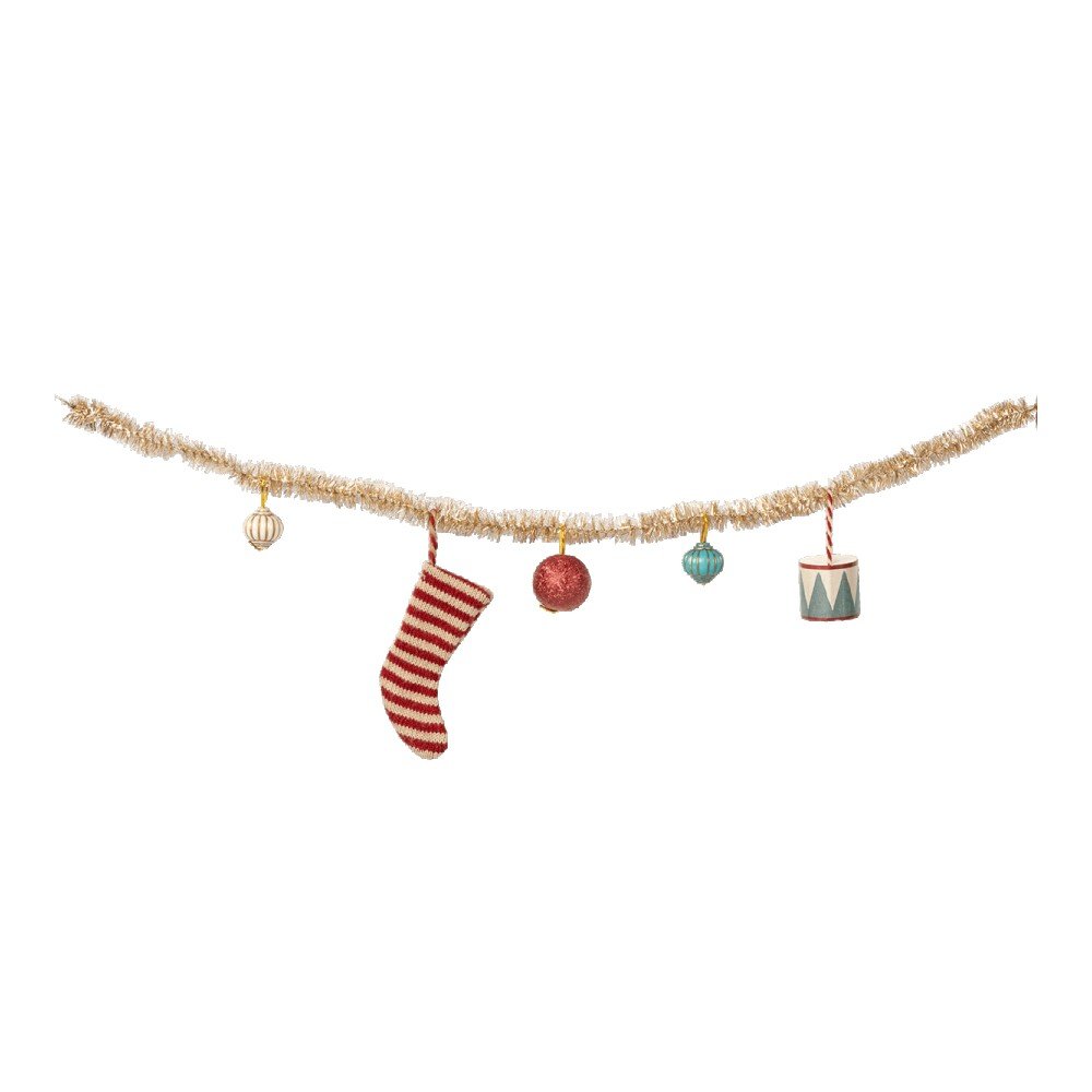 Maileg Juleguirlande Guld Jul PetitMonde.dk