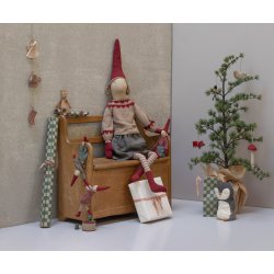 Maileg - Nisse Str. 6 - Pige, nederdel og strikket sweater