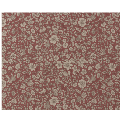 Maileg - Gavepapir - Blossom r&#248;d - 10m