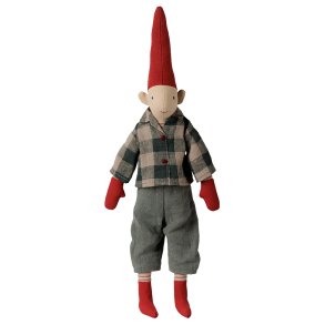 Maileg - Pixy dreng - Str. 2 - Skjorte og bukser
