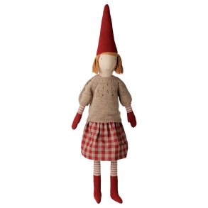 Maileg - Pixy pige - Str. 5 - Strikket bluse