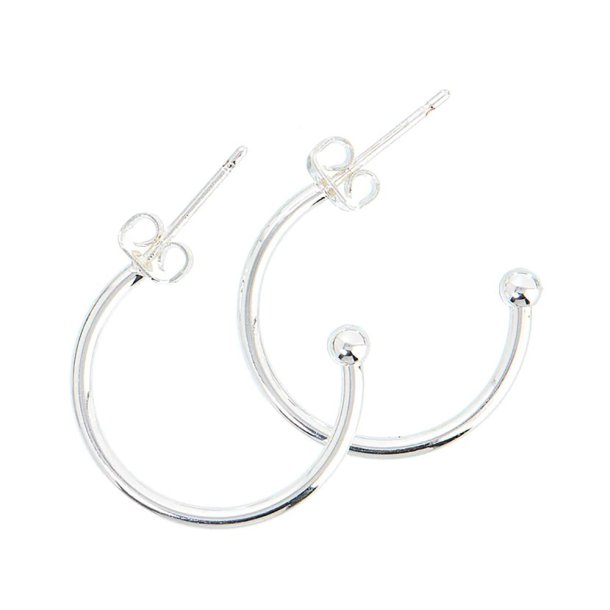 me&amp;my BOX - Hoops &#248;reringe - S&#248;lvbelagt 925