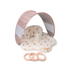 Swim Essentials - Baby plaskestol med skygge - Mermaid Bubbles