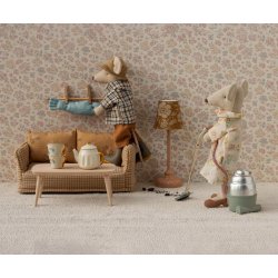 Maileg - Sofabord til mus - Natur