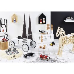 Vilac - G&#229;bil i metal - Vintage hvid