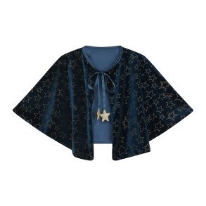 Mimi & Lula - Kappe - Stars - Blågrøn