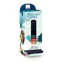 Vilac - Adventskalender - Adventst&#229;rn med magentisk puslespil 48 brk