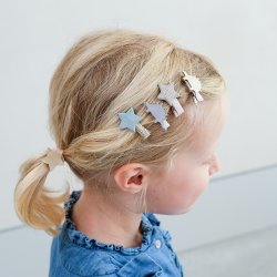 Mimi &amp; Lula - 8 hårclips - Mini Dino Dreamer
