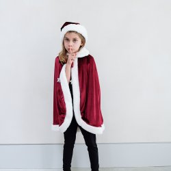 Mimi &amp; Lula - Kappe - Santa - R&#248;d