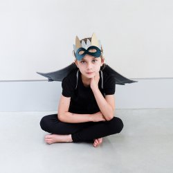 Mimi &amp; Lula - Maske - Dragon - Grøn