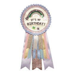 Mimi &amp; Lula - Badge - Birthday Unicorn