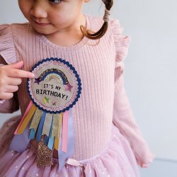 Mimi &amp; Lula - Badge - Birthday Unicorn