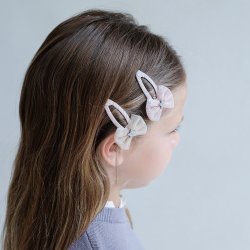 Mimi &amp; Lula - 4 Hårspænder - Fairy Bow Swanlake