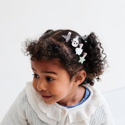 Mimi &amp; Lula - 8 H&#229;rclips - Mini Halloween