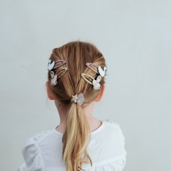 Mimi &amp; Lula - 4 Hårspænder - Swanlake