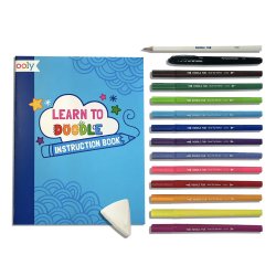 OOLY - Tegn og farv aktivitetssæt - Lær at doodle