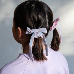 Mimi &amp; Lula - 4 scrunchies - Summer Stripes Bow Dreamland