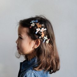 Mimi &amp; Lula - 8 h&#229;rclips - Mini Lucky Cowboy