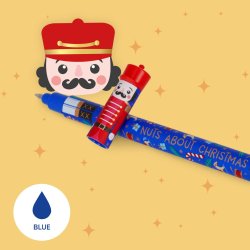 Kidek - Viskbar kuglepennes&#230;t a 3 stk - Jul