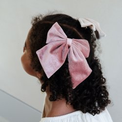 Mimi &amp; Lula - 2 h&#229;rclips - Large Agnes Bow Enchanted