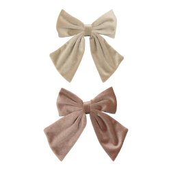 Mimi &amp; Lula - 2 h&#229;rclips - Large Agnes Bow Enchanted