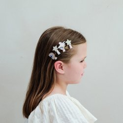 Mimi &amp; Lula - 8 h&#229;rclips - Mini Unicorn Celeste