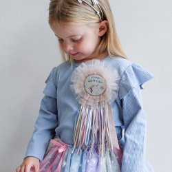 Mimi &amp; Lula - Badge - Birthday Unicorn Celeste